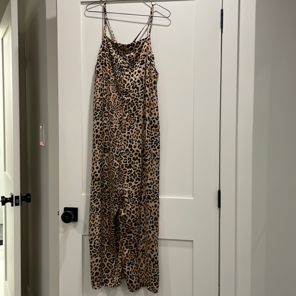 Topshop Leopard Romper